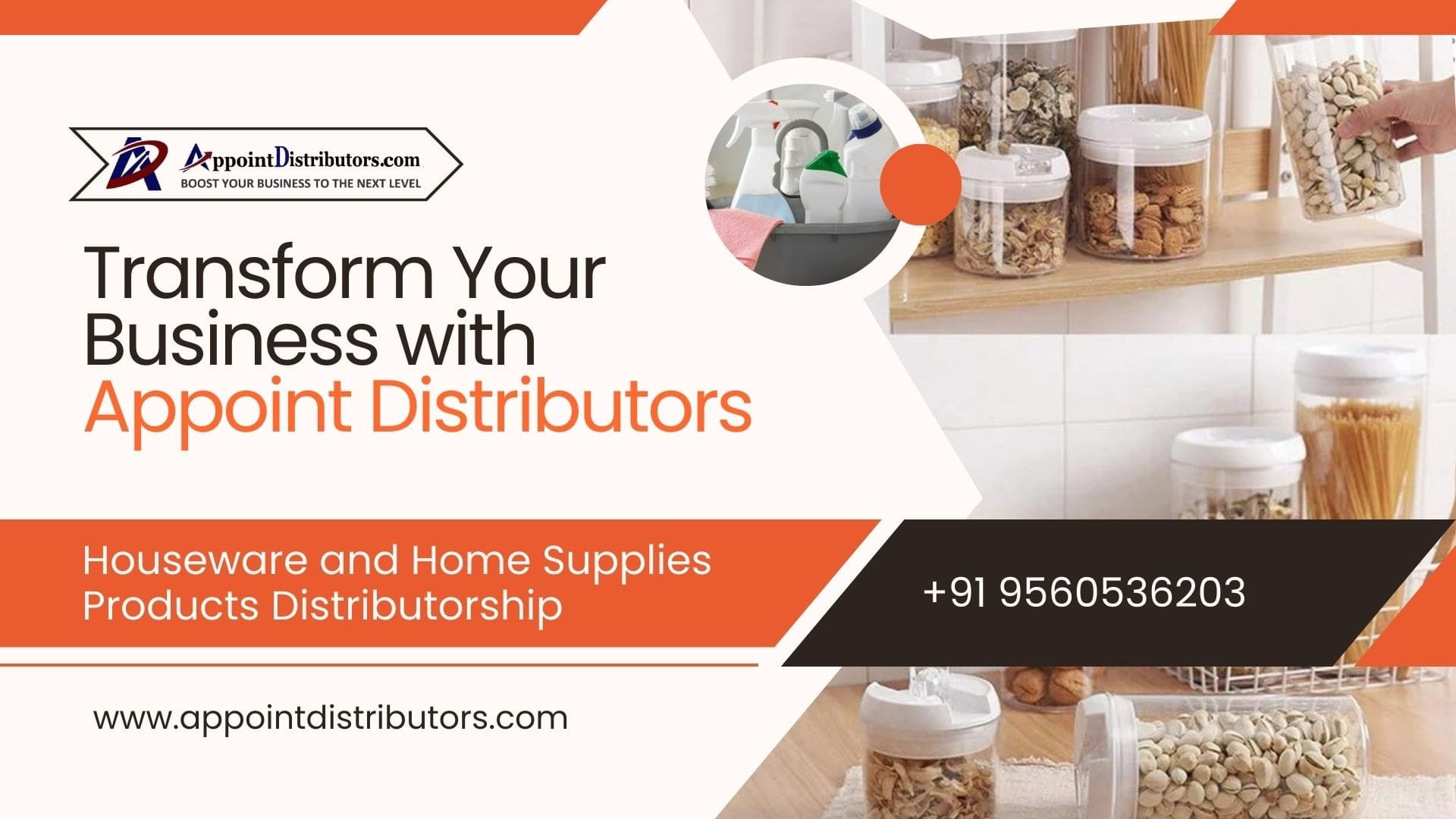 Appoint Distributors: Houseware And Home Supplies Products Distributorship